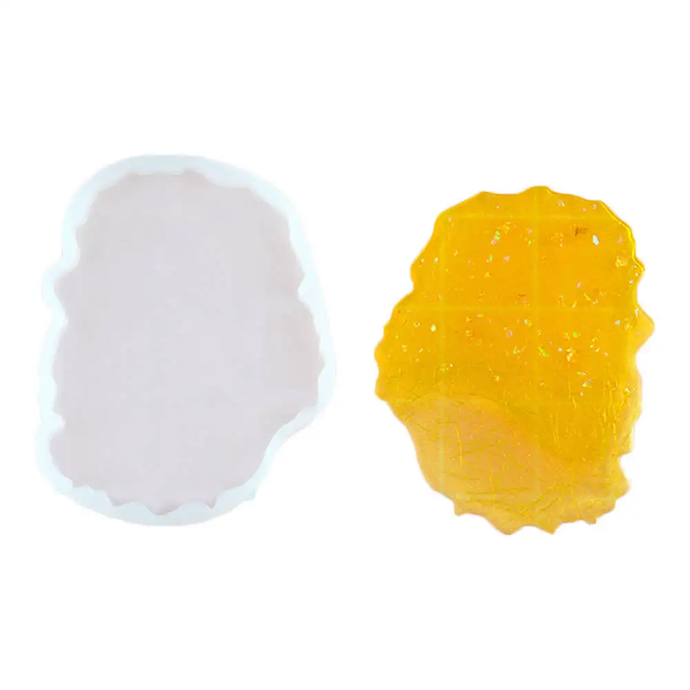 

DIY Cup Mat Mold Food Grade Reusable Silicone Coaster for Children Family Friends