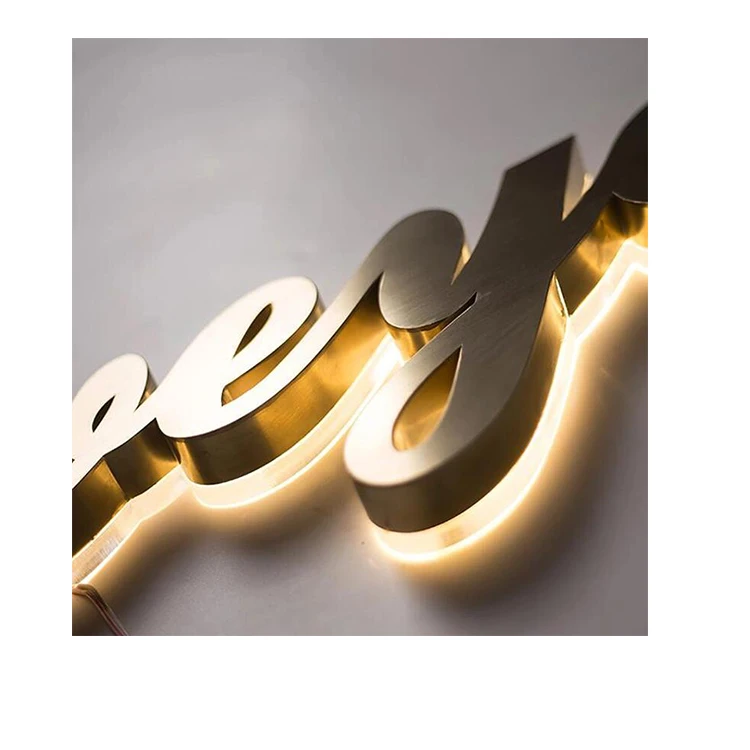 Chinese Manufacture 3D Luminous Characters Signage Professional Led Sign Maker foam letters channel letters led letters