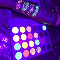 

Phosphorescent UV Reactive Glow Neon Makeup in the Dark Neon Eyeshadow