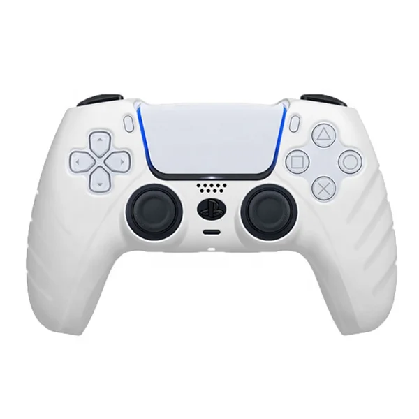 

Food-Grade Silicone Controller Soft Skins Cover Protector Case for PS5 Console Smooth Surface Protection Case Cover