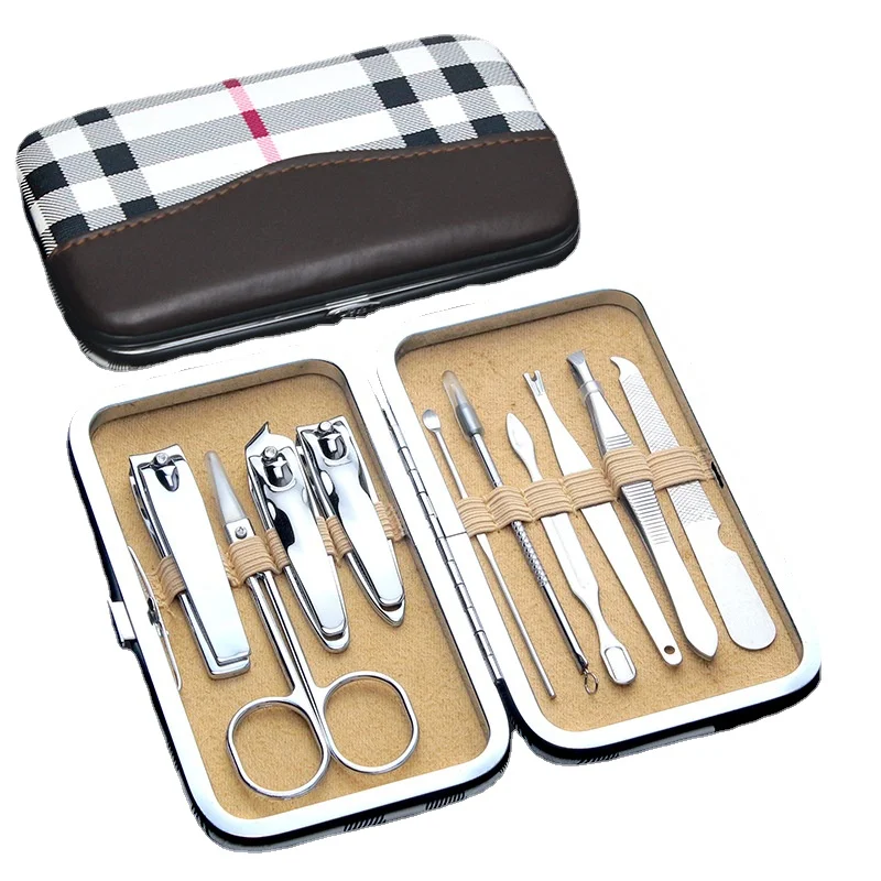 

10-piece set of nail clippers and nail art gifts
