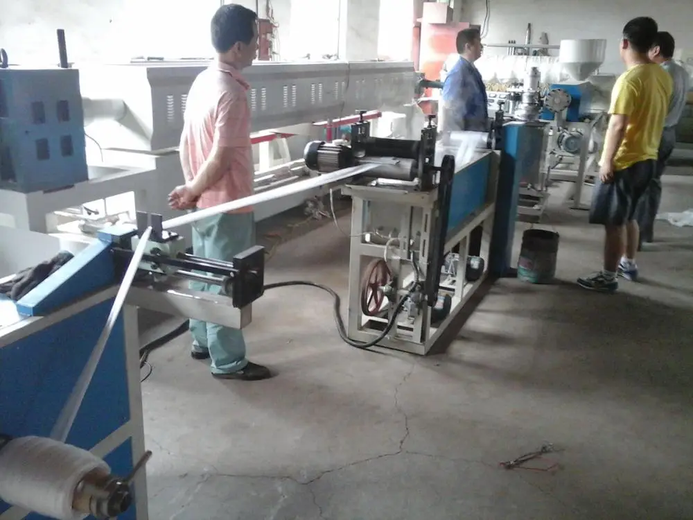 
plastic mesh production line 
