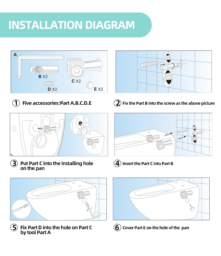 European luxury bathrooms rimless wall hung toilets ceramic sanitary wall hung toilet bathroom