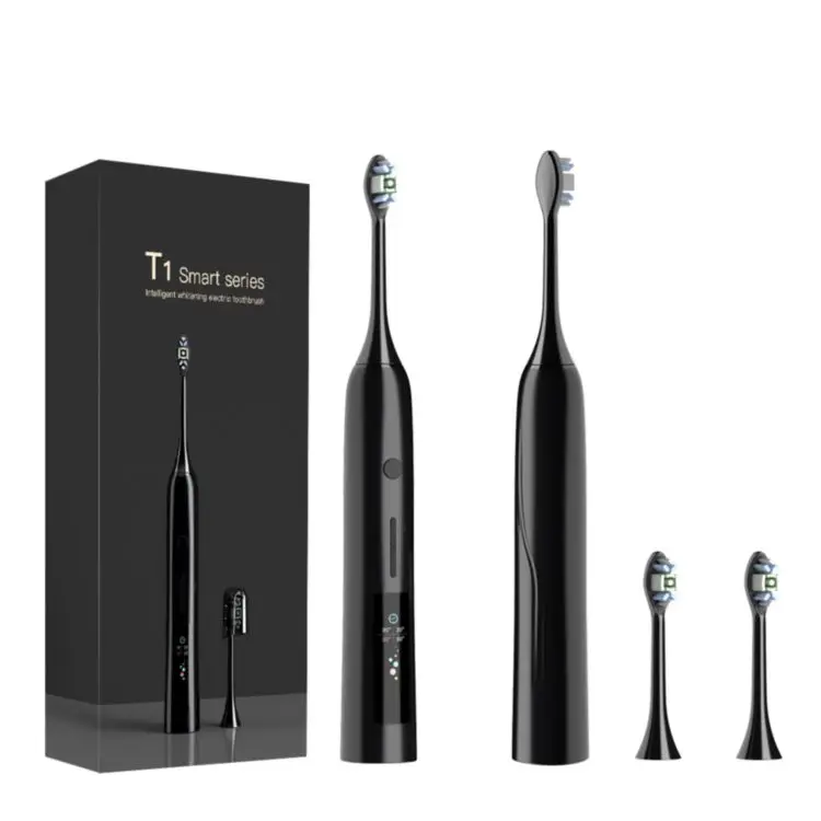 

Custom Cheap Replacement Auto Smart led teeth whitening sonic electric toothbrush kit with color screen