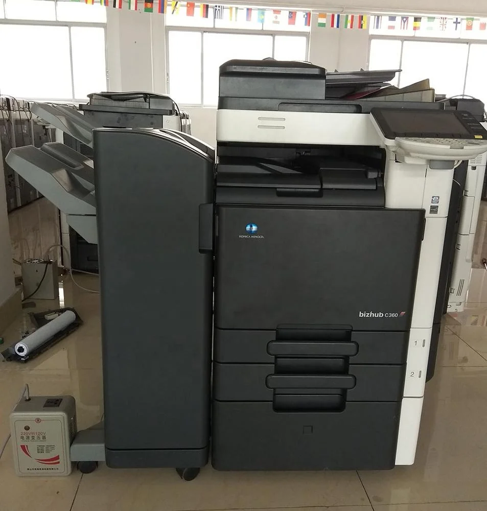 
working used printer photocopier machine for Konica Minolta Bizhub C220 C280 C360 
