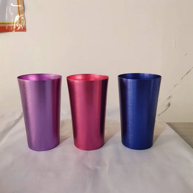 

High Quality Cheap 16oz Multi Color aluminum tumbler cups stainless steel cups