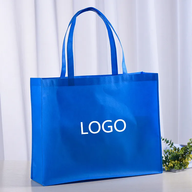 

Wholesale portable reusable eco friendly custom logo non-woven fabric shopping bags p reusable non woven bags with logo, Customized
