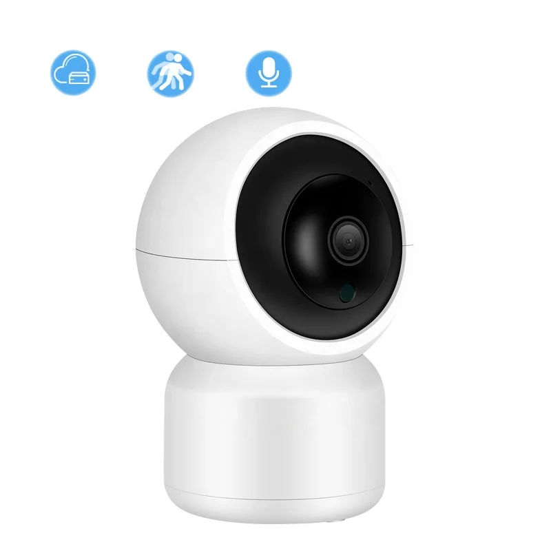 

BESDER 1080P Home Wifi IP Camera Surveillance Pan Tilt AI Human Body Auto Tracking Baby Monitor Security Camera Two Way Audio