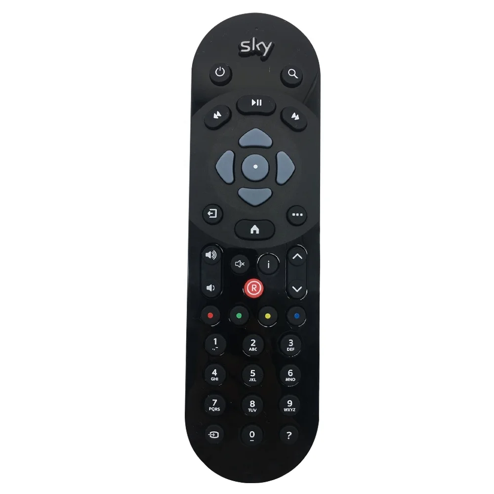 

replacement SKY Q REMOTE INFRARED TV NONE TOUCH, Black