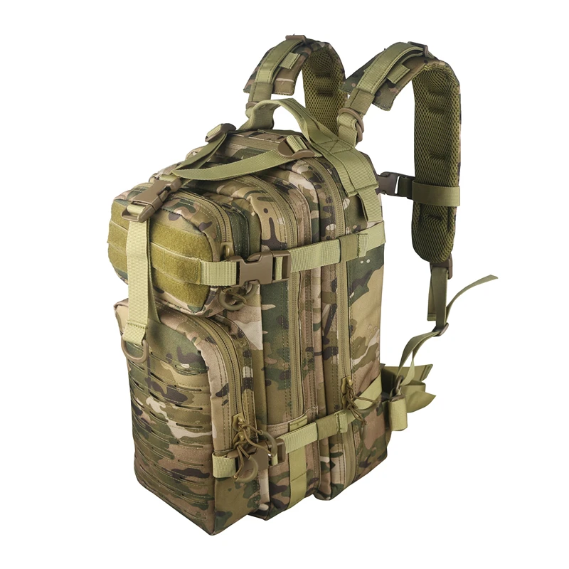 

50L-75L Large Capacity Camping Hiking Hydration Molle Backpack Army Tactical Backpack Military Bag, Multicam