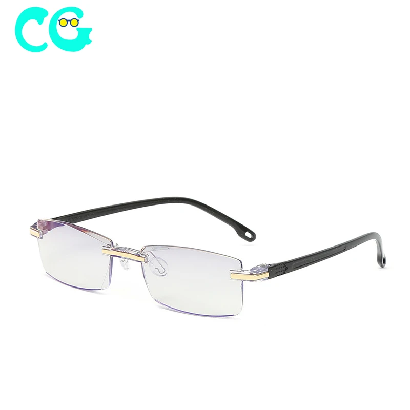 

Anti-blue ray TR90 frameless reading glasses for men and women ultralight glasses computer goggles, Picture