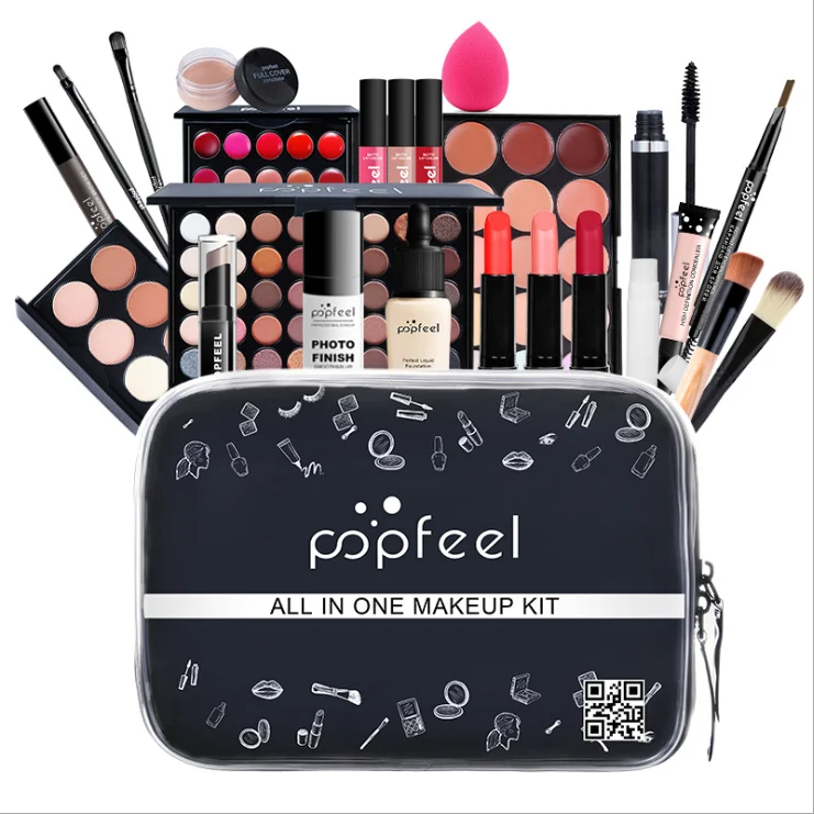 

Makeup Set with Eyeshadows Lipstick Concealer Cosmetics Kit for Women Girls