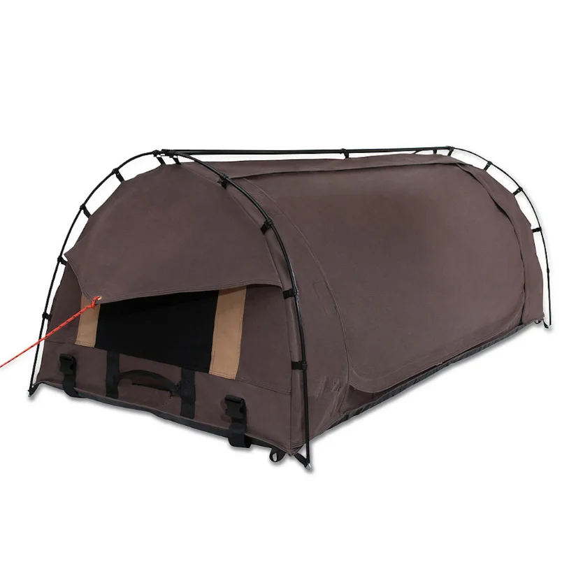 

Factory australia 2 person best swag canvas camping tent