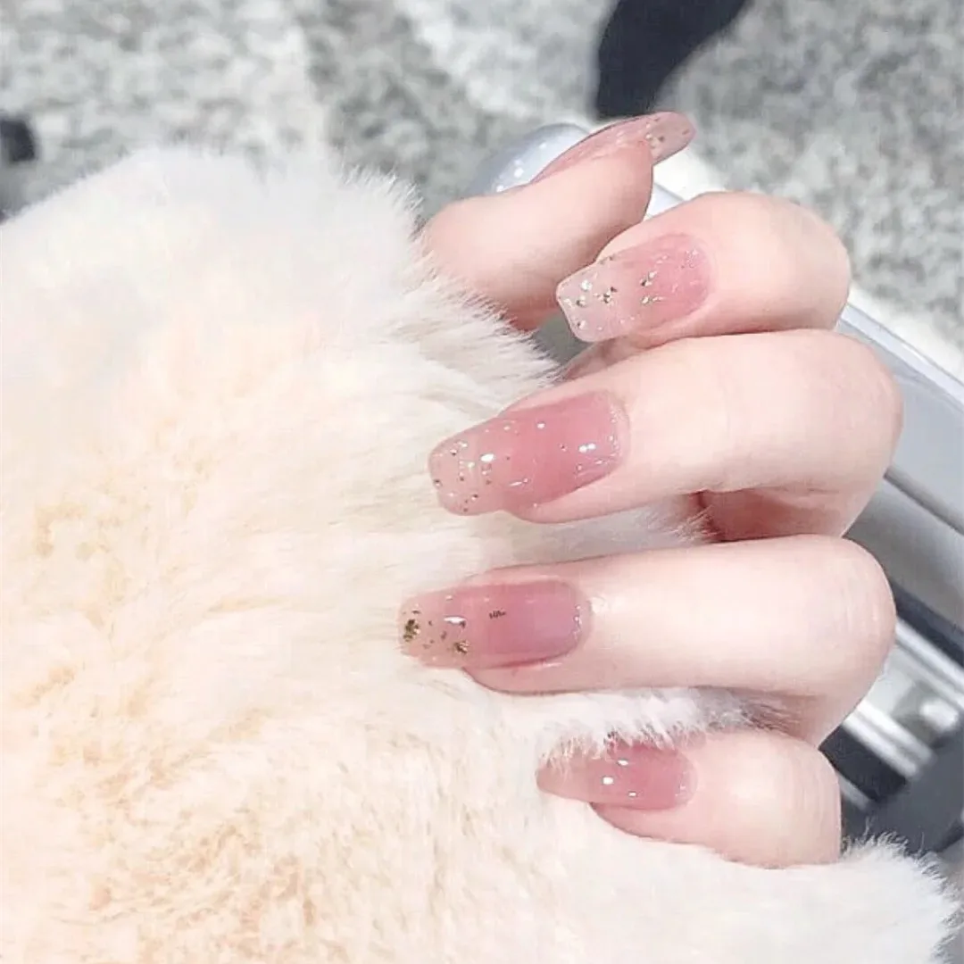 

customize high quality nail tips artificial Gradient simplicity nails