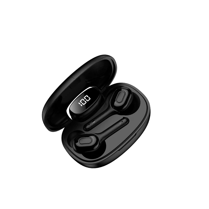 

Amazon factory price Tws Wireless In Ear Earphone Mini Earbuds with LED display