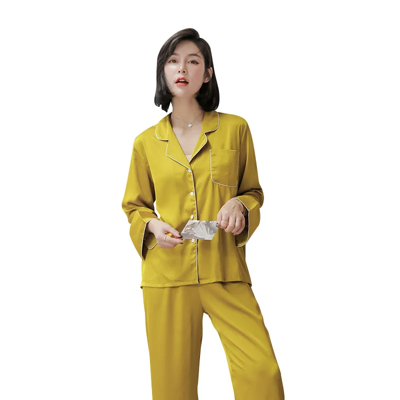 

Pijamas Pyjamas Piyama Wanita OEM ODM Buttom Up Loungewear Set Plus Size Nightgown Night Gown Girls' Sleepwear Pajamas for Women