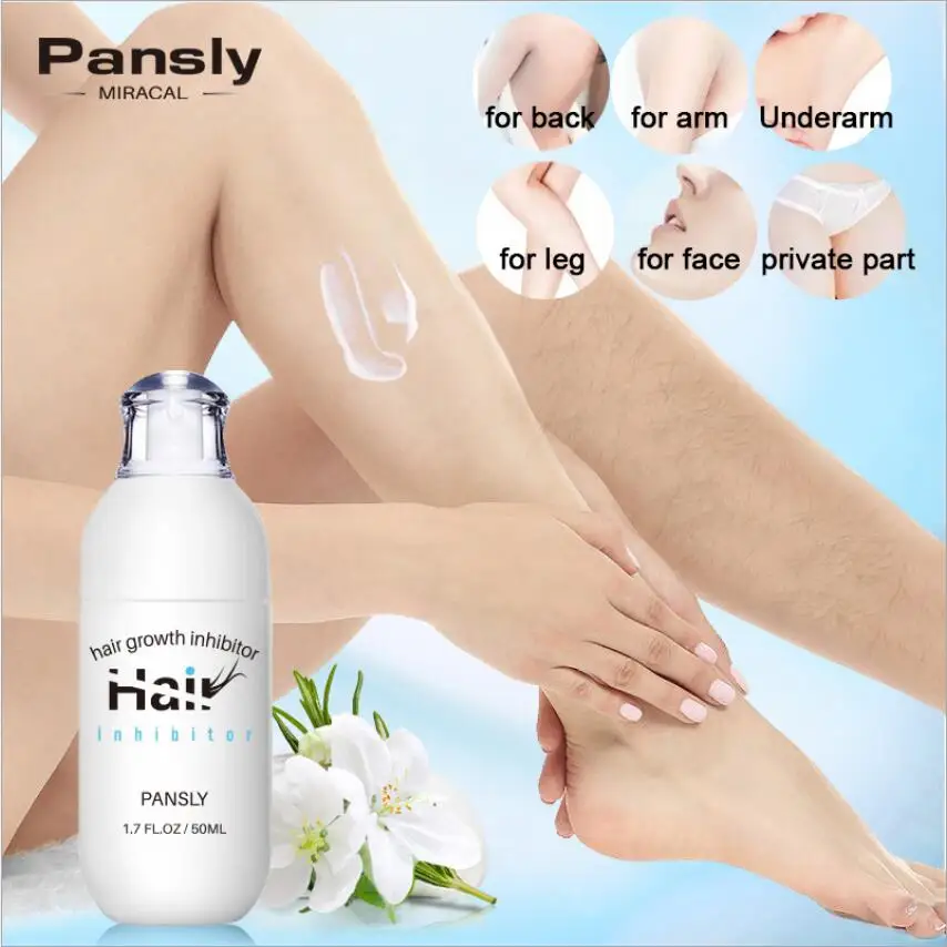 

Pansly Effective Herbal Permanent Hair Growth Inhibitor Hair Removal Repair Nourish Liquid Hair Removal Repair Liquid