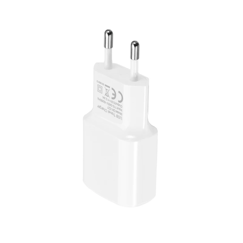 

Factory Wholesale High Quality 5V-2.4A 12W Mobile Phone Smart Charger Adapter USB Wall Charger