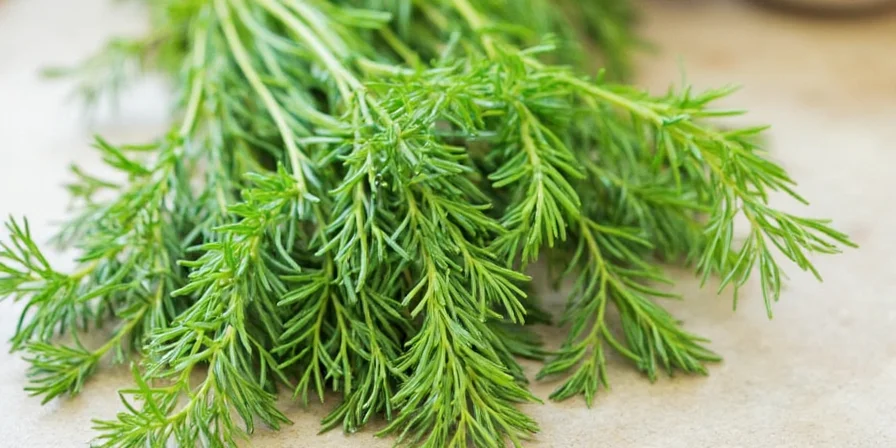 Pickling jars with fresh dill inside