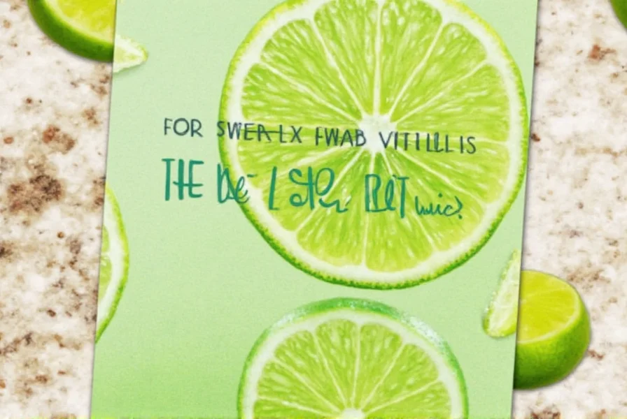 Key lime zest