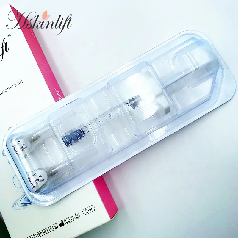 

Hyaluronic Acid 24mg/ml Injection 2ml Derma Filler Cheek Filled Nasal Lips