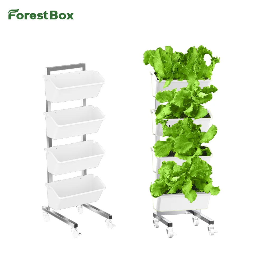 

Removable rotatable multi-level plant holder balcony planter room planter