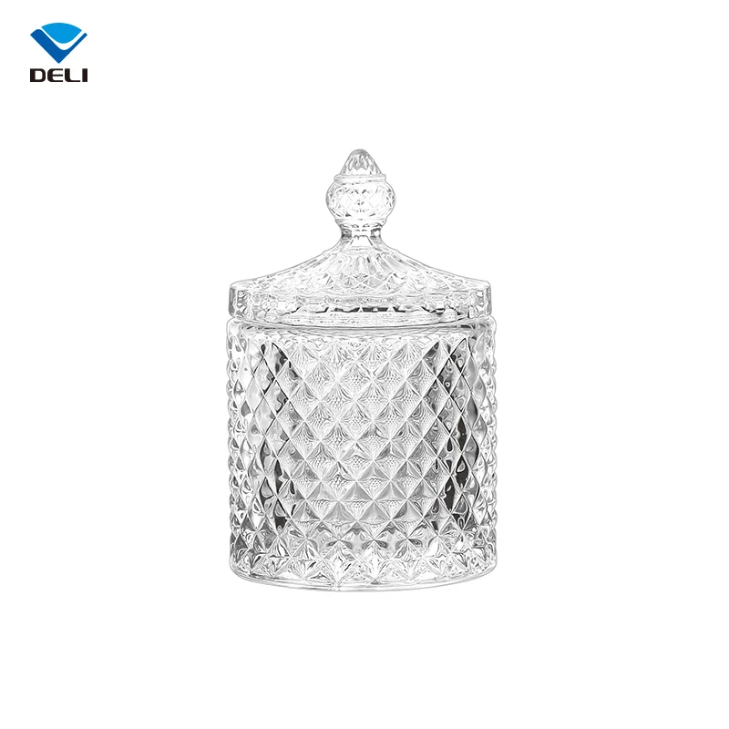 

Modern New Designed Decorative Small Gummy Candy Buffet Jar for Wedding