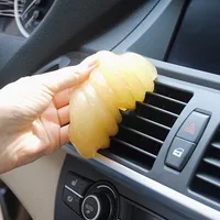 

Car Cleaner Glue Panel Air Vent Outlet Dashboard Laptop Home Magic Cleaning Tool Mud Remover Car Gap Dust Dirt Cleaner Soft Gel