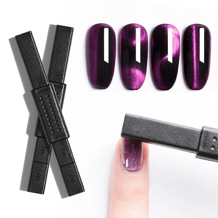 
Multi-functional Nail Oil Glue Double Head Powerful Magnetic Pattern Nail Powder Pen 