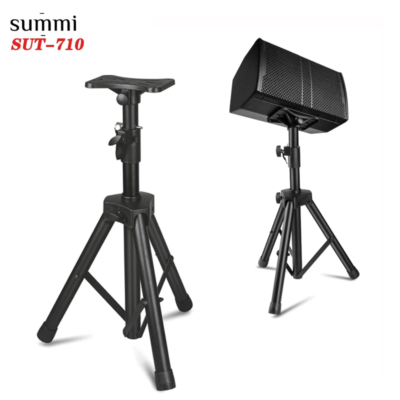 

SUT-710 Professional Mini speaker stand adjustable floor tripod & Bookshelf Speakers Floor Speaker Mount