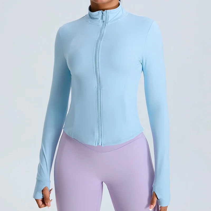 Long Sleeve Seamless Workout Top