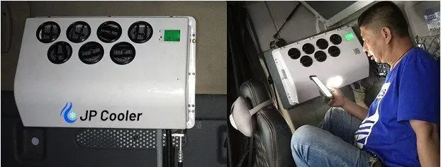 Motorcool DL-2000F RV 12V Electric Parking Cooler Rooftop Air Conditioner for Caravans Truck