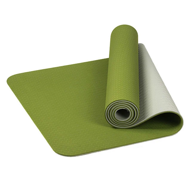 

Print premium gym rubber custom designed organic tpe eco friendly yoga mat, Customized color