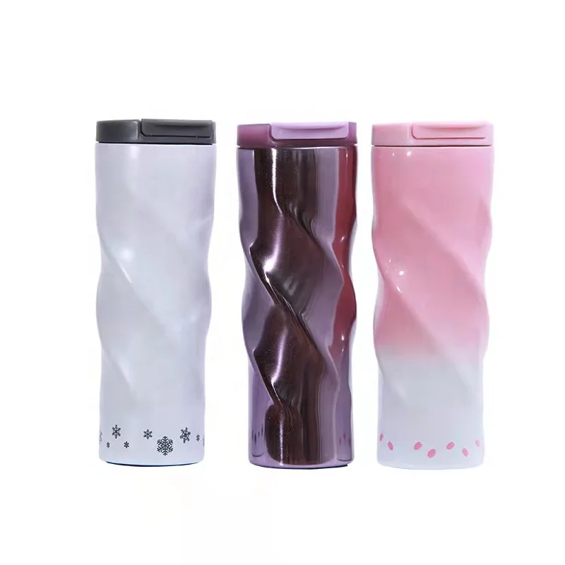 

500ml 304 stainless steel auto mug leisure screw thermos outdoor car gift cup