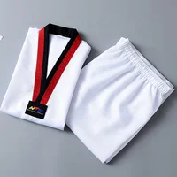 

100% cotton taekwondo uniform kids kimono dobok taekwondo