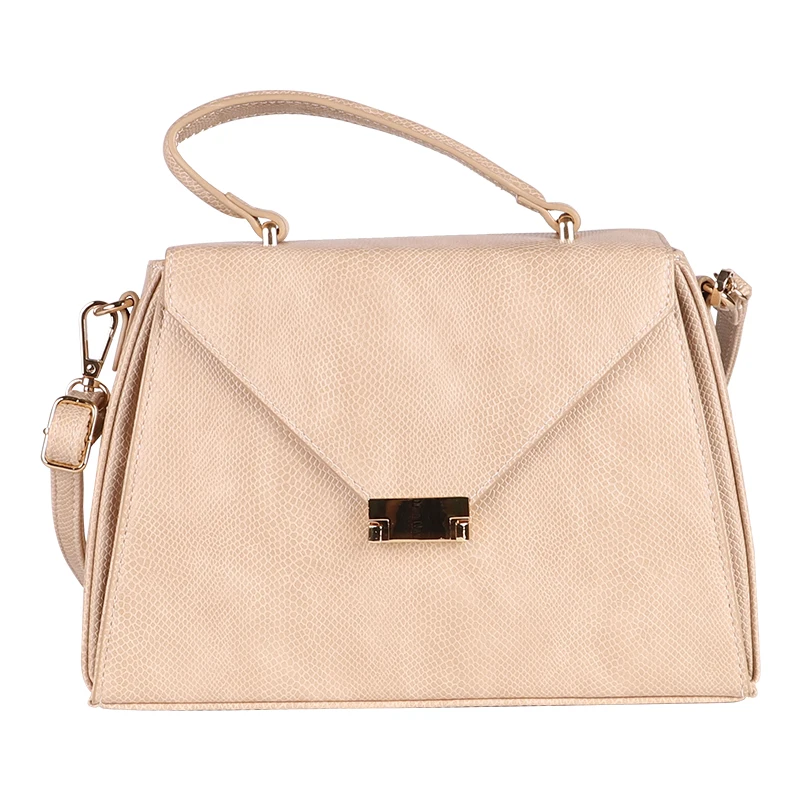 

Party Evening Bag For Ladies Pu Leather Handbags Women's Shoulder Bag-Beige Messenger Fashion Ladies Hand Bags