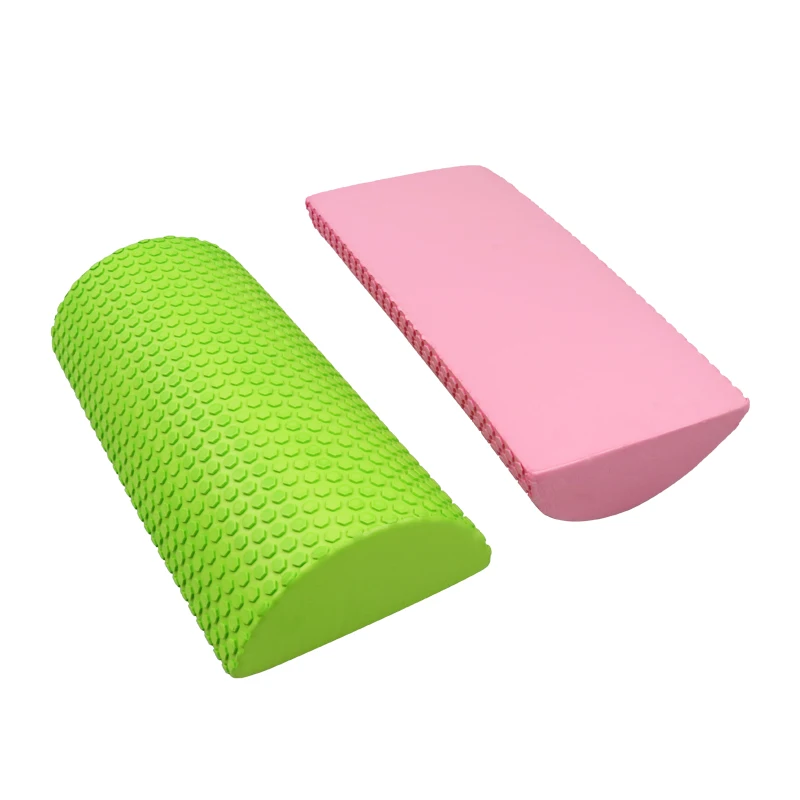 

Sports High Quality Density Massage Muscle Yoga Balance Training Exercise Back Pain EVA Foam Half Roller, Customized
