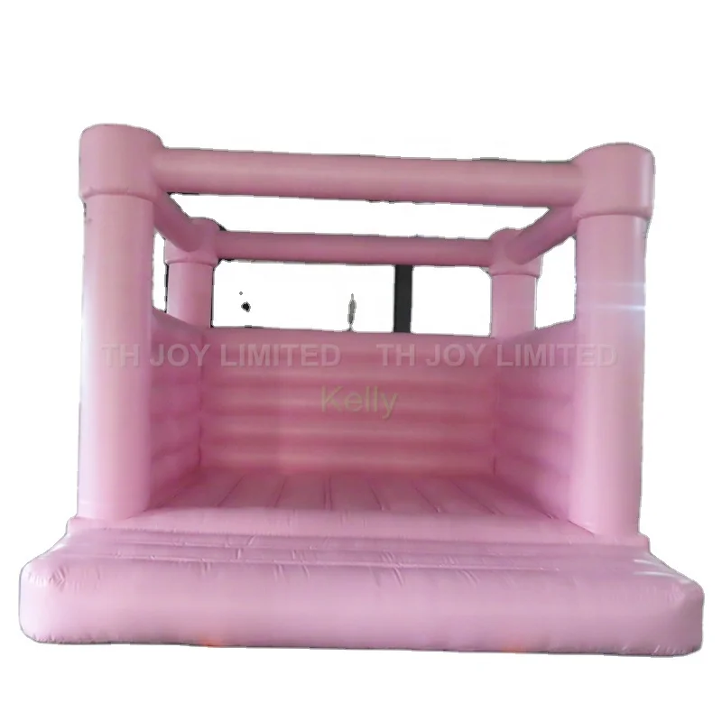 

commercial high quality inflatable pink bouncer for outdoor wedding ceremony cheap inflatable wedding bouncers, Customized