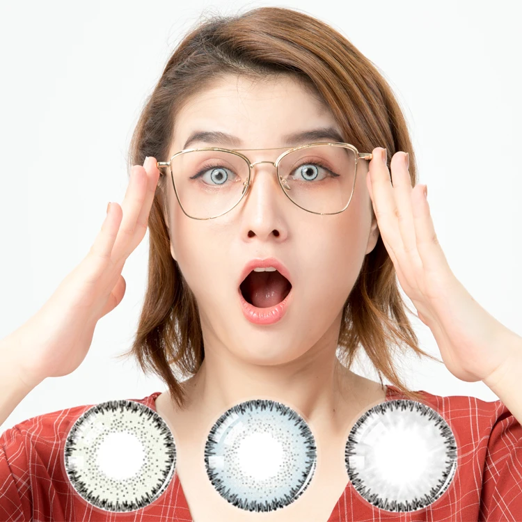 

Eye Natural Color Blue Cosmetic Contact Lenses