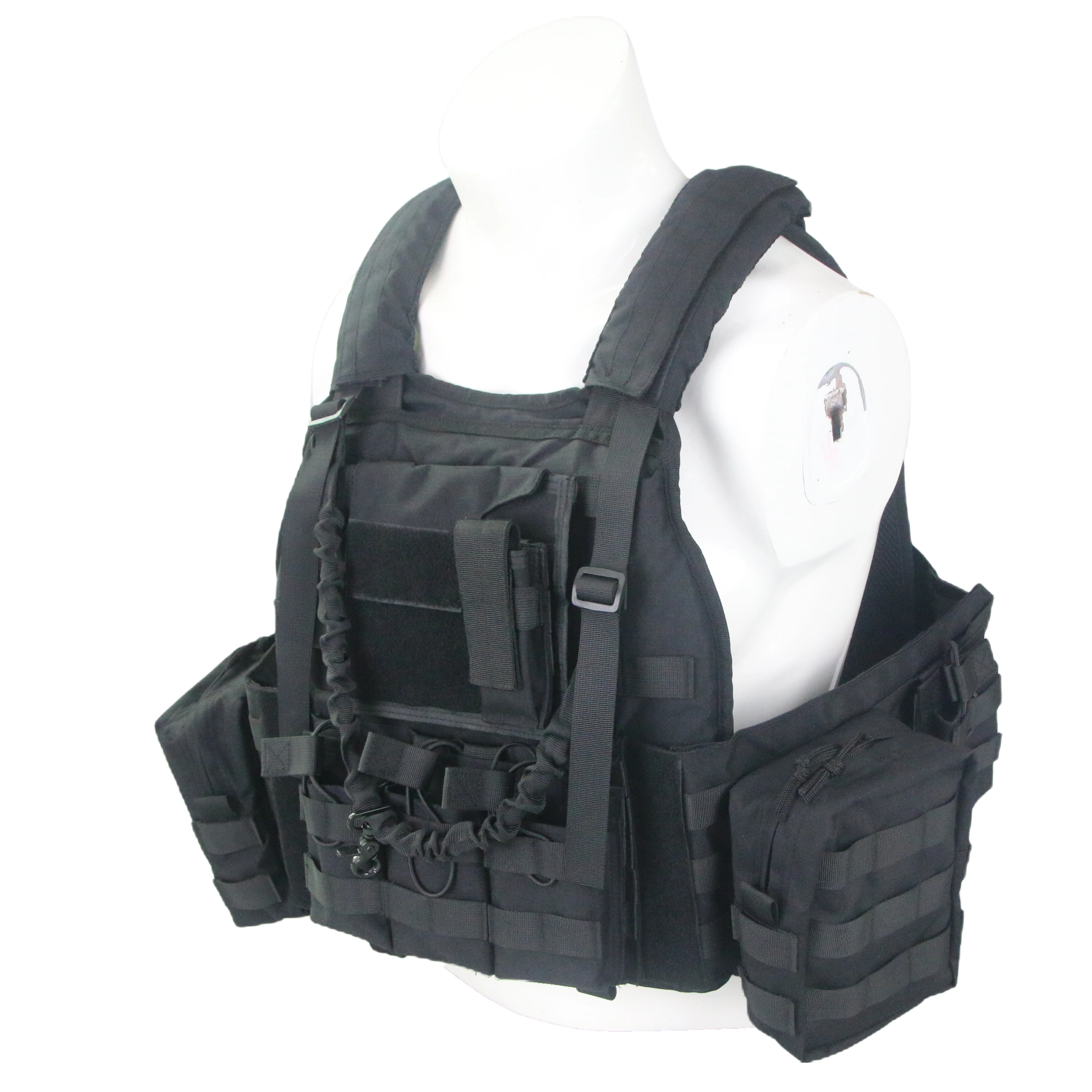 

600d polyester giubbotto antiproiettile tactical vest, 2 colors