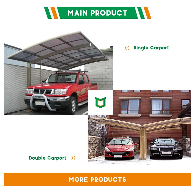 Excellent Quality Low Price Outdoor Car Parking Aluminum Carport