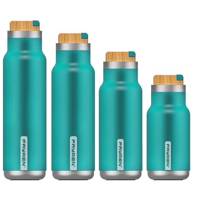 

Water Bottle Stainless Steel Vacuum Insulated Thermos Flask Wide Mouth - Leakproof Lid - BPA Free with Leak Proof Lid, Can be customized