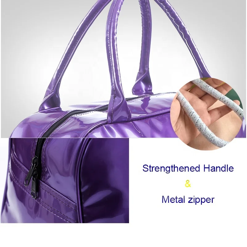 
New Arrival Custom Large Light Weight PU Leather Waterproof Sport Travel Duffle Gym Fitness Bag 