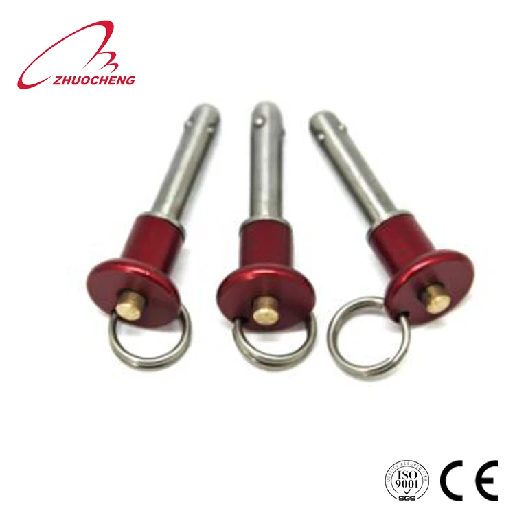 Push Button Handle Aircraft Quick Release Ball Lock Pin Buy Quick