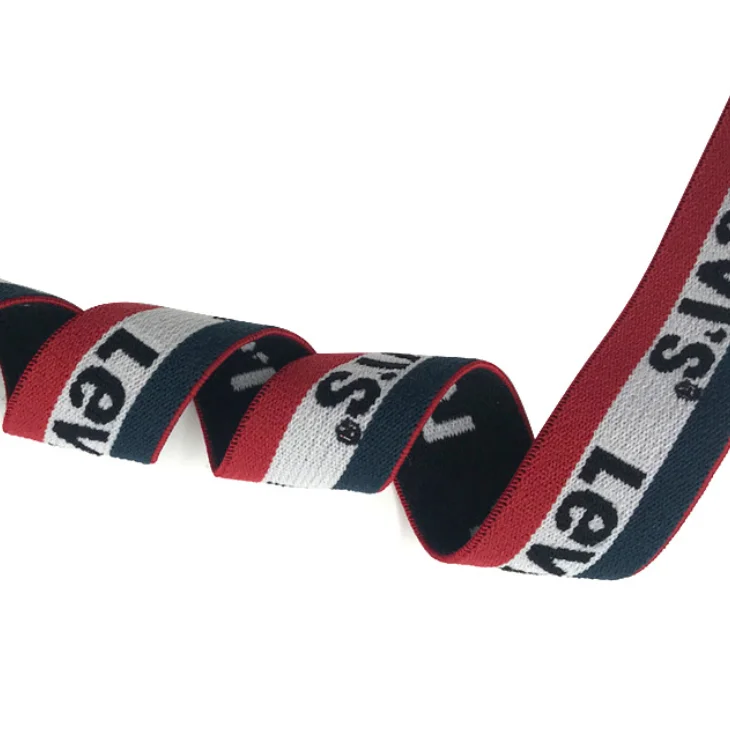 

Soft High Tenacity Garment Reusable Custom Woven Jacquard Elastic Webbing Band/ Tape For Underwear, Accept customized