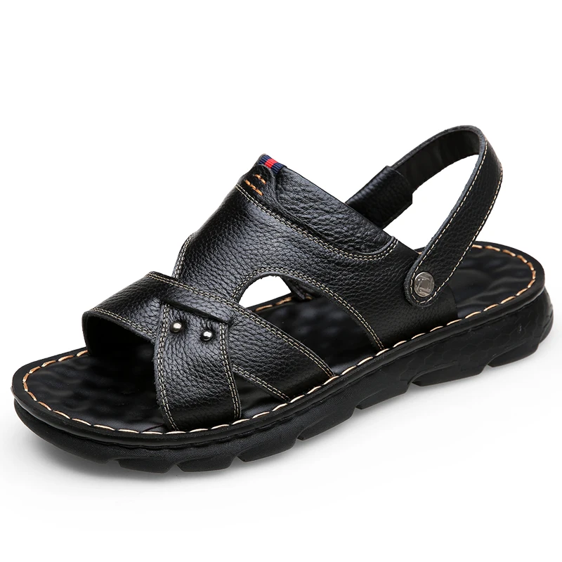 

2020 eBay Fashion Summer Outdoor Beach Lightweight Comfortable Casual Cool Breathable Sports Mens Leather Sandals