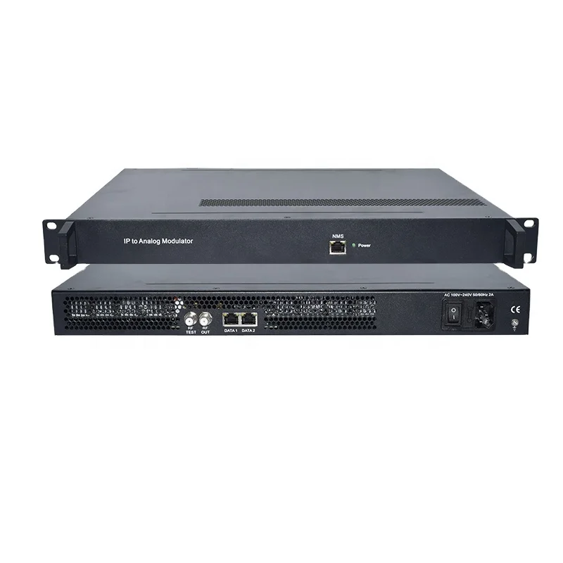 

catv live broadcast MPEG-2/H.264/H.265 SD/HD ip to analog tv modulator