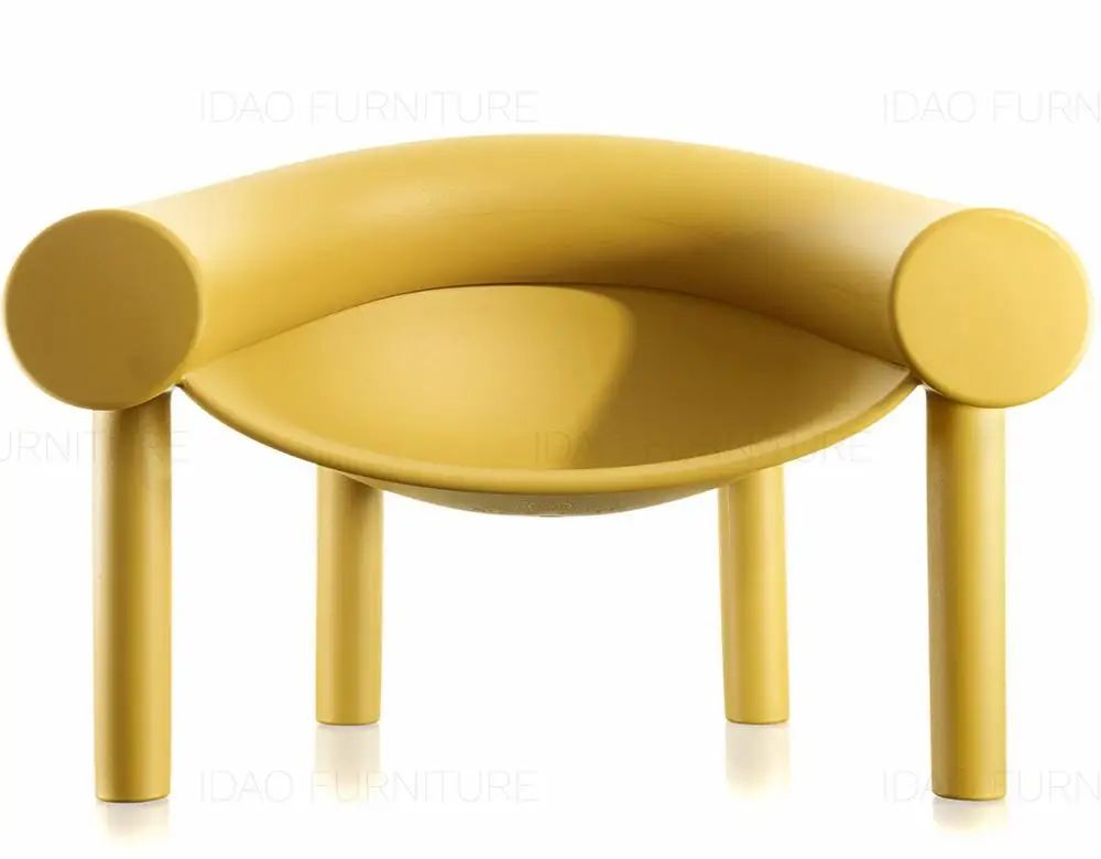 
Factory wholesale fashion design plastic back leather cushion side chair 