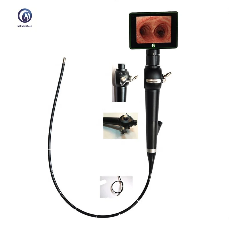 Flexible Video Fiber Bronchoscope Intubation Equipment Endoscope