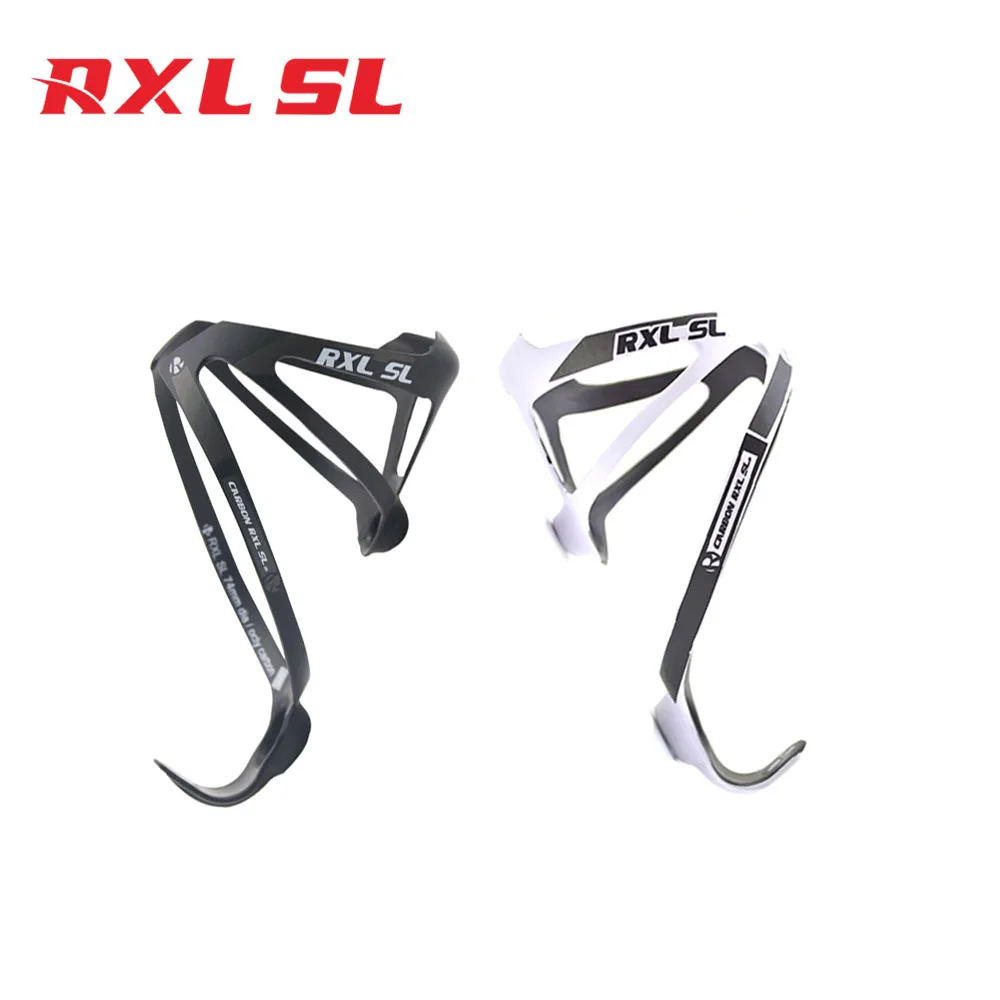 

RXL SL OEM Bicycle Bottle Holder Ultra-Light Carbon Bottle Cages UD Matte Black/White XXX Cycling Bicycle Bottle Cage Holder